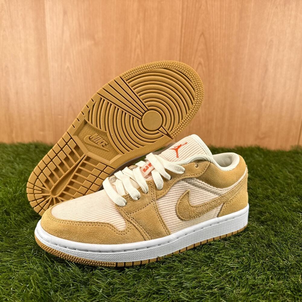 Jordan 1 Low SE Corduroy Orange DH7820-700 Women’s US 6 New Without Box